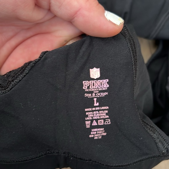 Victoria’s Secret pink Miami Dolphins lace sports bra size large - Picture 4 of 4